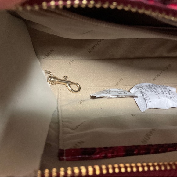 $FIRM$ Brahmin ROSE OMBRE Hillary Crossbody Genuine Leather Bag + ADY Wallet - Picture 6 of 10